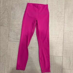 Lululemon Athletica Fuchsia Leggings